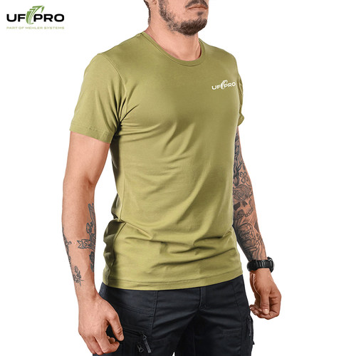 UF PRO Everyday logo tee圆领T恤套头T