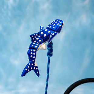 科诺潜水浮水跟屁虫小潜伴whale Shark鲸鲨挂件钥匙扣装饰礼品