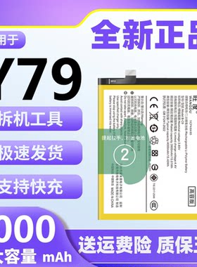 适用于vivoY79电池原装正品y79a魔改扩容大容量手机内置电板B-C9