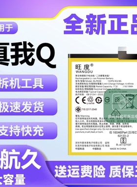 适用真我Q电池原装正品realmeq1魔改RMX1971大容量手机电板BLP731