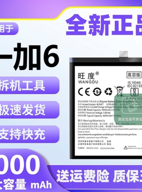 适用于一加6电池原装oneplus6魔改大容量A6010手机内置电板BLP657