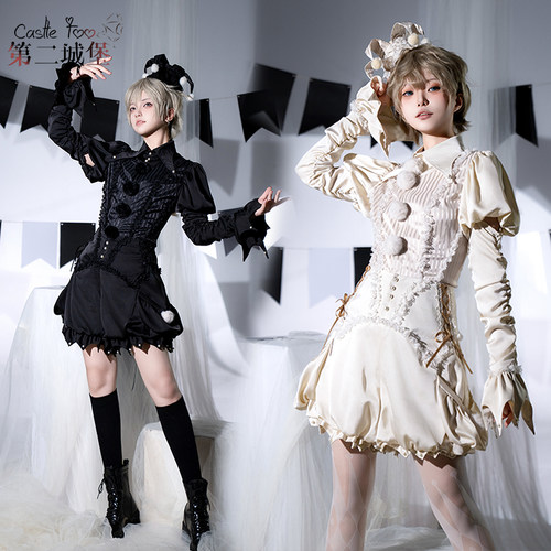 第二城堡王子系衬衫斗篷短裤拖尾