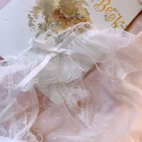 Японские милые кружевные сексуальные белые трусы, шорты