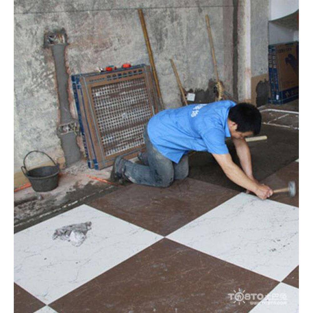 Tile93 lying machina铺e建筑装修整自动铺砖机 小型地砖设平设备