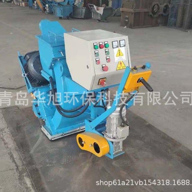 青岛体油移抛动式HX550钢GTC板除锈丸机 罐罐抛丸清理机 轮船喷砂