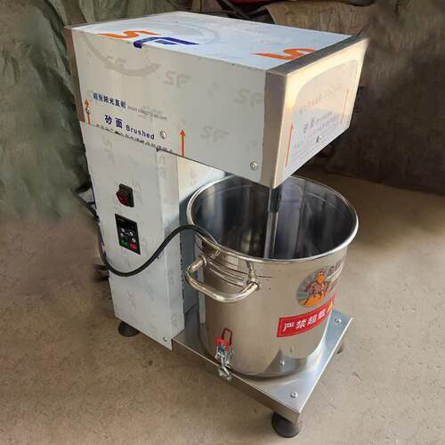 商馅用不锈钢电工动拌机多功能食品加QVO设备子馅料肉馅香肠搅饺