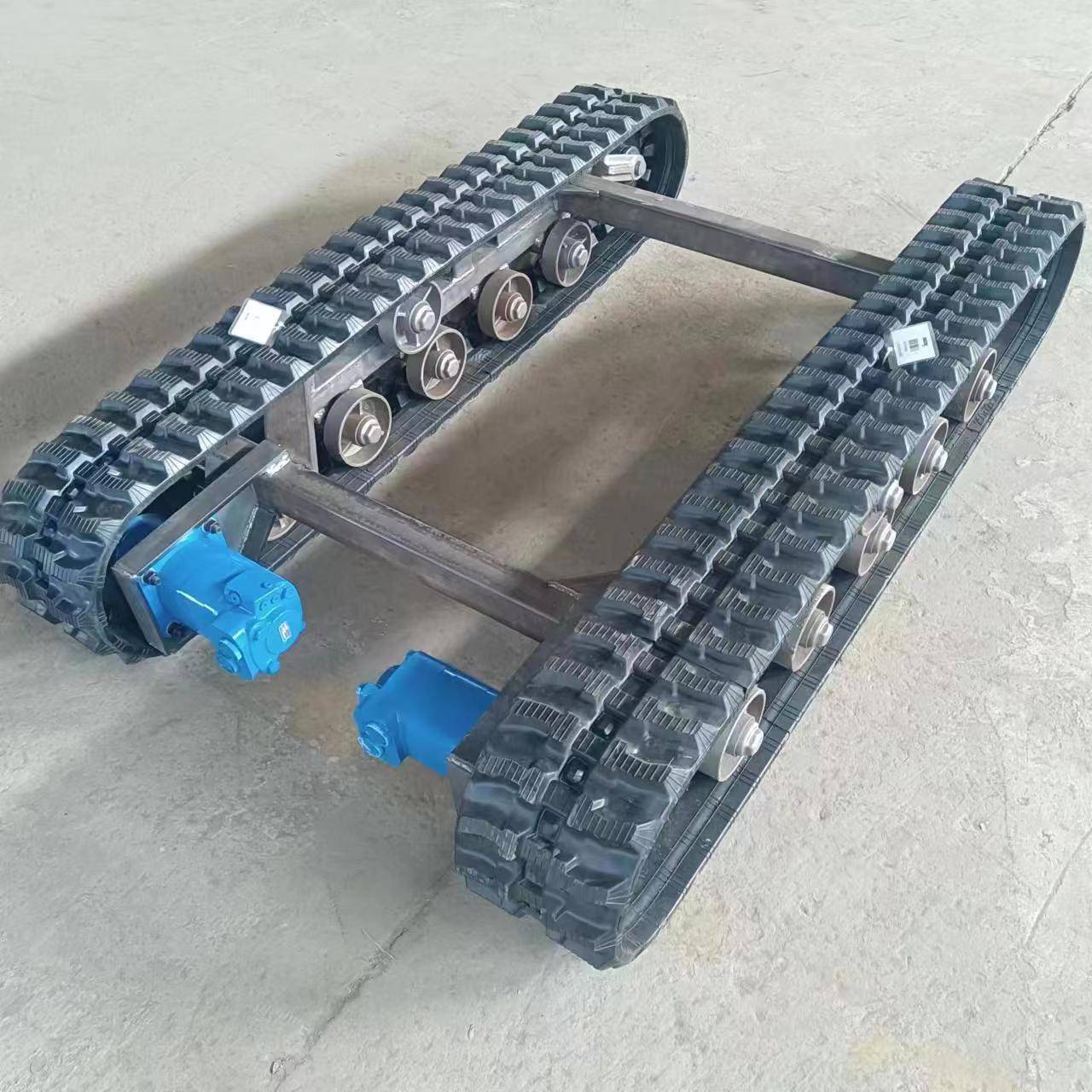 液压履带底盘 胶制履带底 适用于钢橡破碎机钻机运输车履IRK带盘
