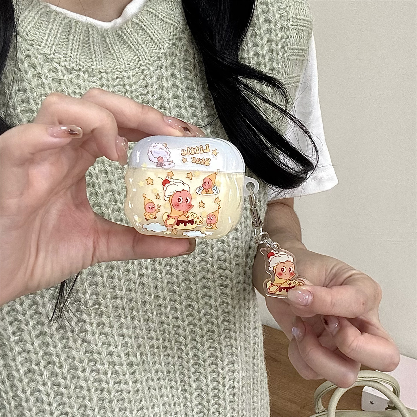 可爱卡通香蕉船星星人适用airpodspro保护壳新款苹果airpods软壳airpods3保护套pro蓝牙耳机壳挂件,3C数码配件,耳机保护套,淘宝优惠券,粉丝福利购,淘宝优惠卷