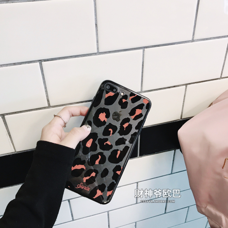 º«¹ú¸öÐÔºÚÉ«±ªÎÆ Æ»¹û6ÊÖ»ú¿ÇiPhone8/X/7plus/6sÈ«°ü͸Ã÷ÈíÅ®¿î