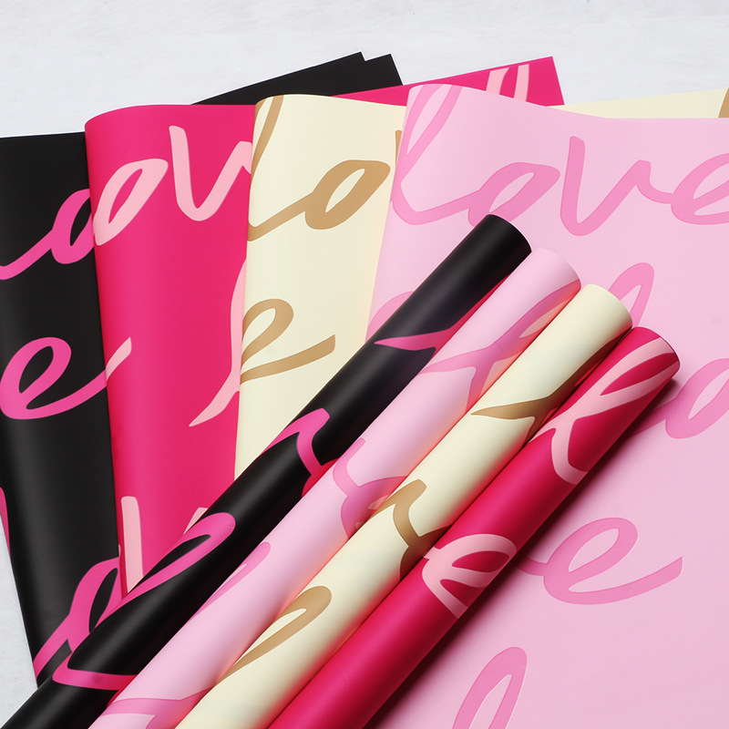 羽茵纸爱鲜花包装纸手工diy包