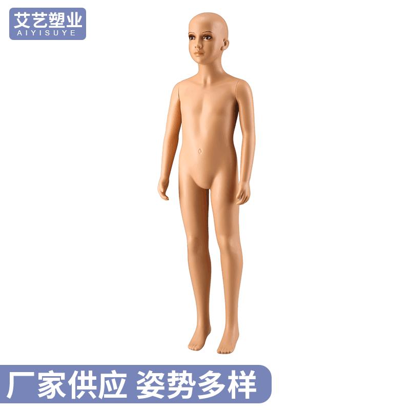 儿童服装展示塑料模特橱窗陈列
