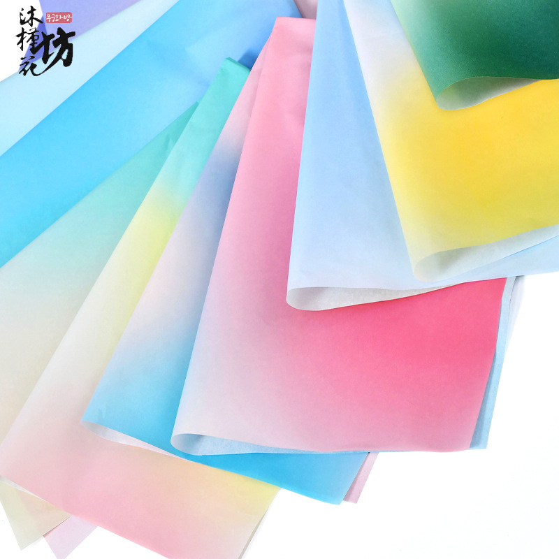 ins风情人节雪梨纸鲜花包装材