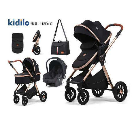 Kidilo婴儿车多功能睡篮宝