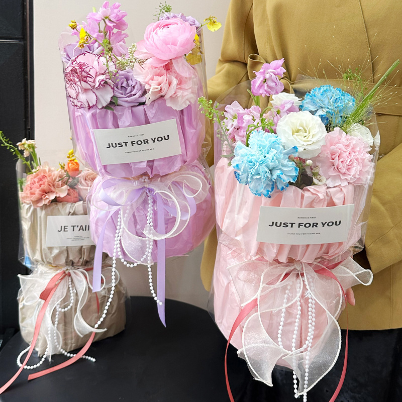 高级感小香风水果礼盒包装纸