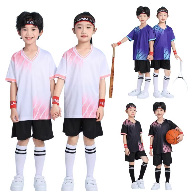 儿童羽毛球服套装男女童速干图片