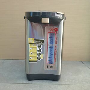 阿帕其 AHP-5013电热水瓶5升保温家用不锈钢防干烧全自动双层水壶