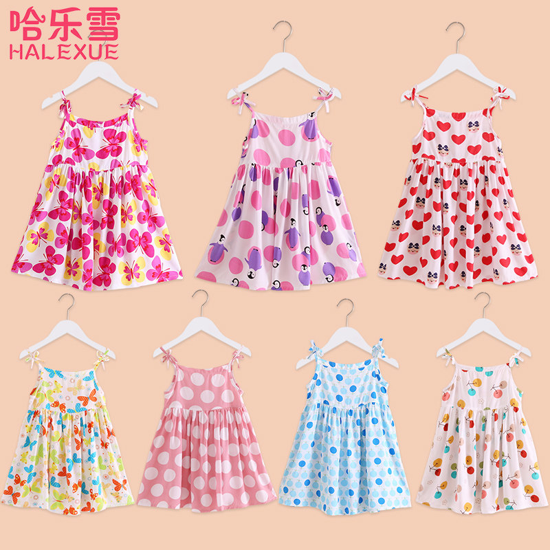 Girls dress Summer wear 2019 new pattern children Korean Edition skirt Western style Little Girl Princess Dress baby braces skirtin the Children/Baby/Family fitted , Skirt(New) , Dress  category - from Buy2taobao.com to provide professional Taobao agent buy service