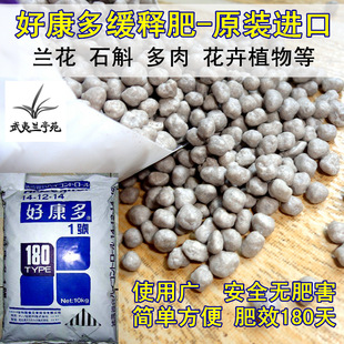好康多缓释肥颗粒肥长效复合控释肥效180天兰花多肉石斛进口包邮