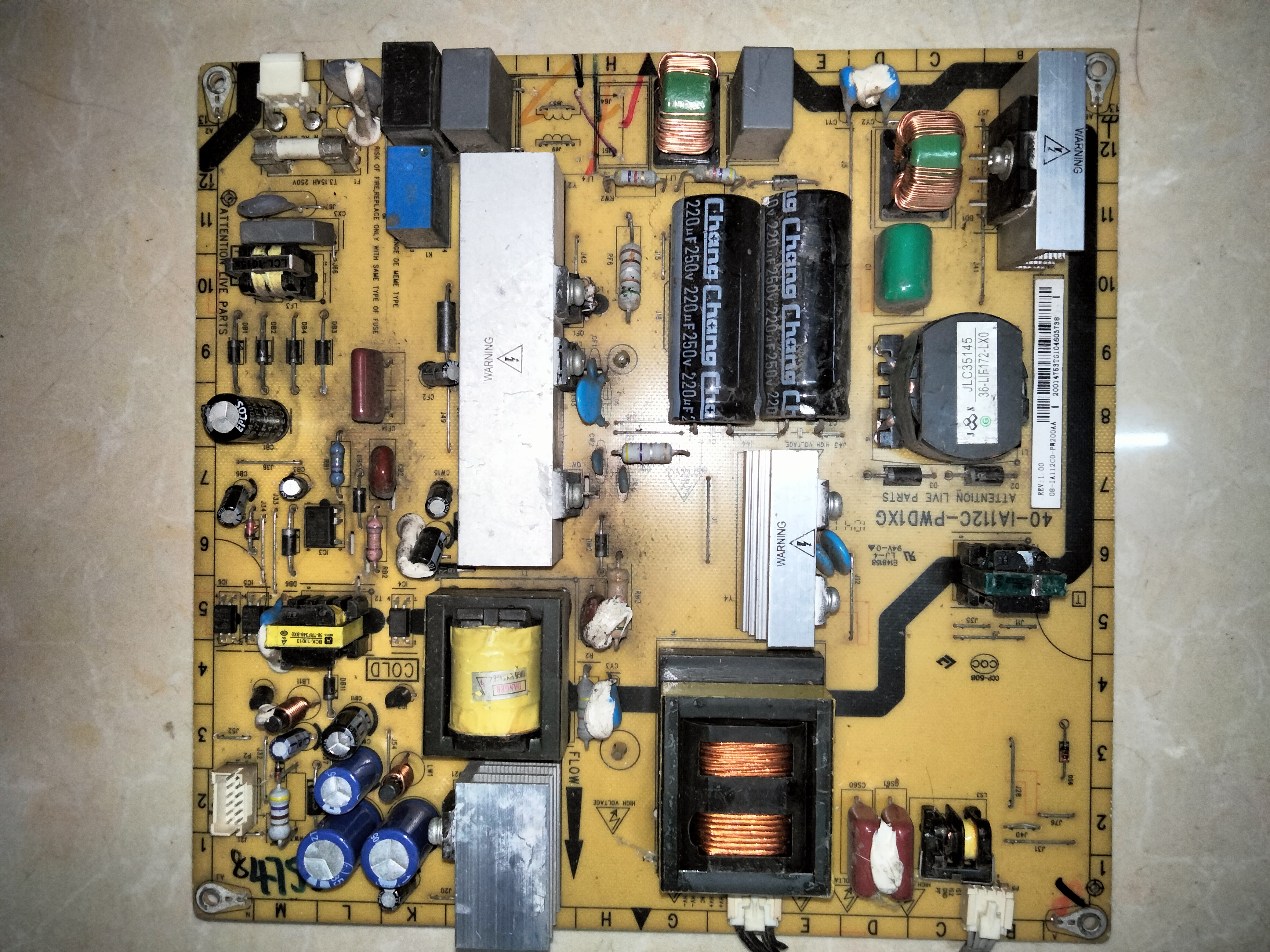 TCL L32V20 L32V10 L32P60BD L32F3200B电源板40-IA112C-PWD1XG