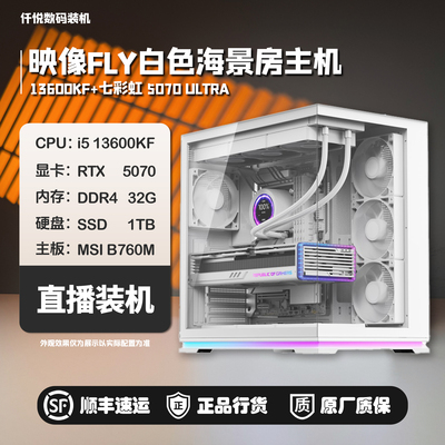 diy白色海景房吃鸡游戏主机