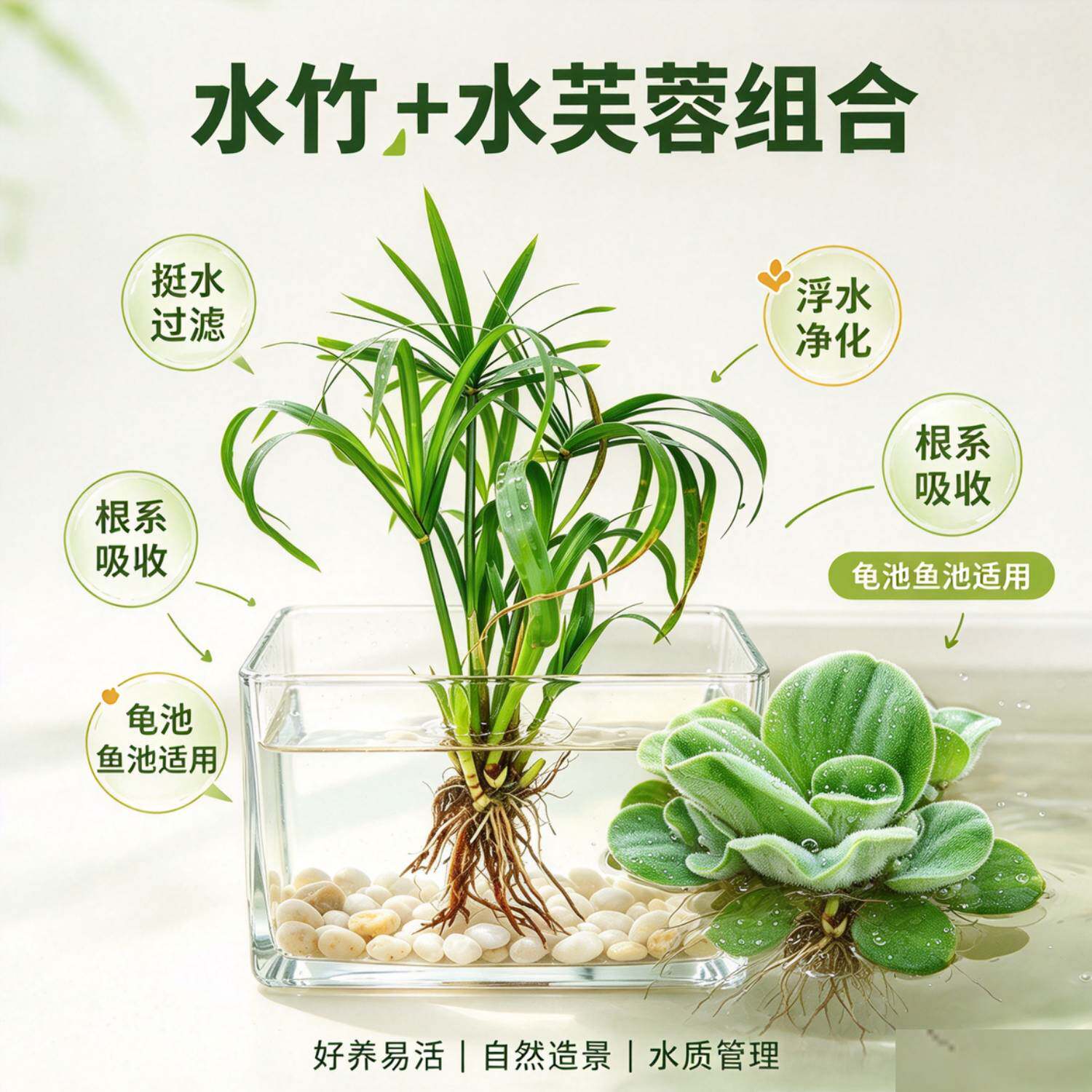 生态造景水竹水芙蓉 乌龟缸净化水草 庭院池塘水生植物易成活