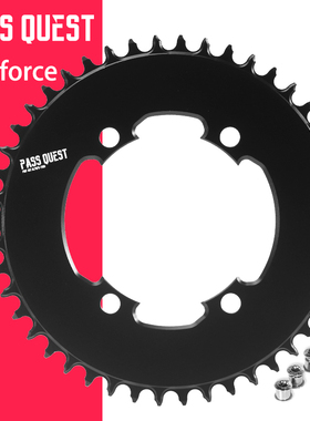 PASS QUEST SRAM FORCE 107BCD 11/12速正负齿单盘牙盘盘片封闭盘