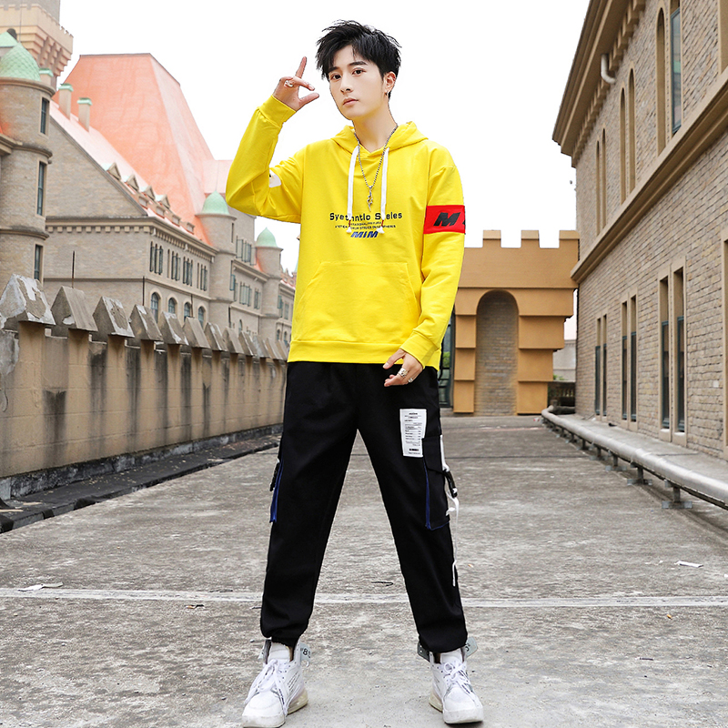 Sweater suit casual coat casual pants