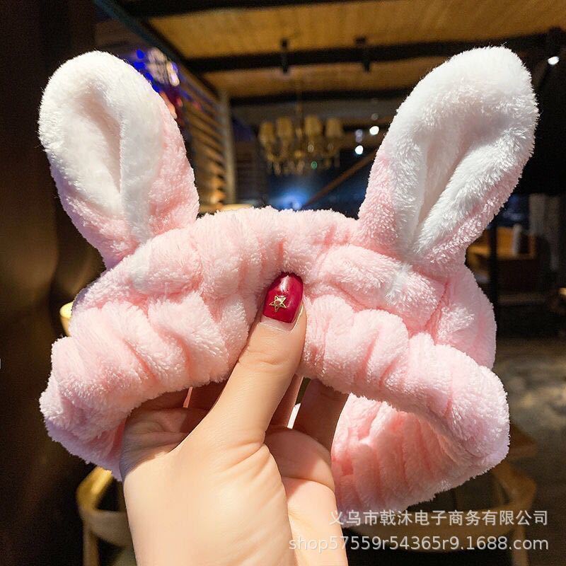 新款束发带男洗脸敷面膜男女通用头箍化妆头套头巾发箍绑发捆