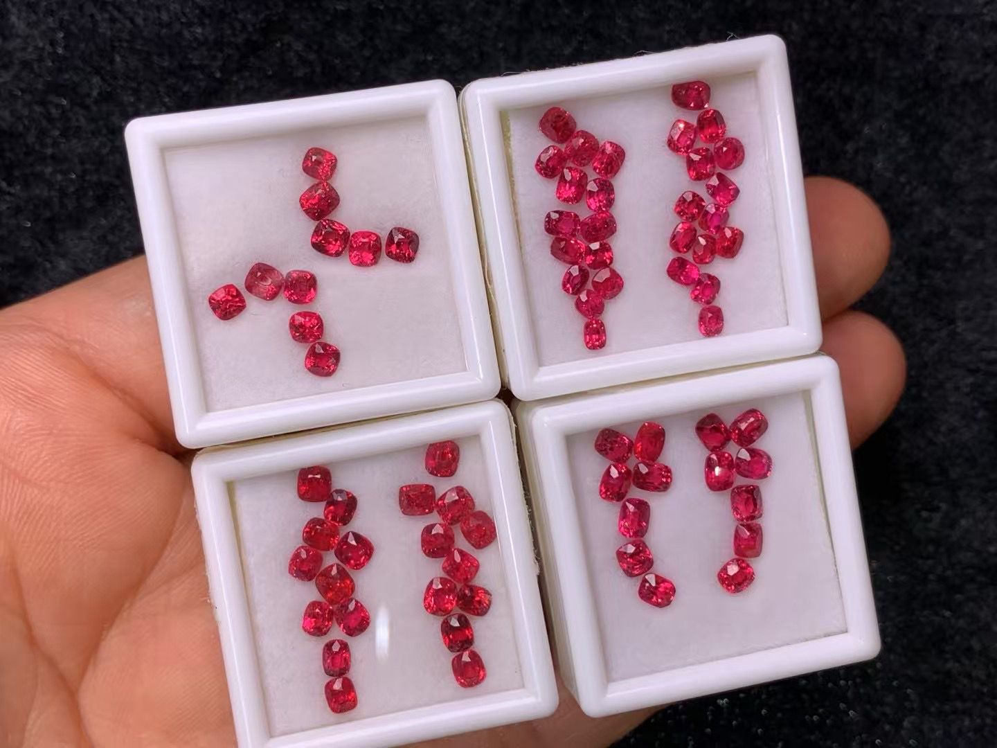 天然绝地武士尖晶石裸石配石套装戒指项链手链耳线配石价格私聊