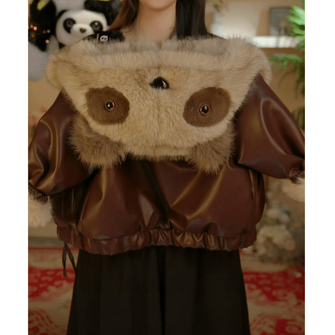 2025新款冬款双面男女童小浣熊洋气时尚韩系加绒加厚连帽外套,童装/婴儿装/亲子装,普通外套,淘宝优惠券,粉丝福利购,淘宝优惠卷