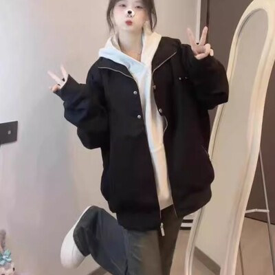 飞行员夹克翻领棒球服冲锋衣外套