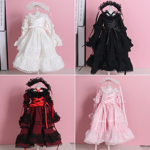 【BJD四分娃衣】1/43分6分娃娃衣服305060厘米娃娃衣服洛丽塔裙子