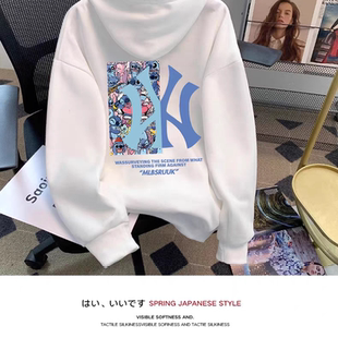 【奥特莱斯】一折专区史迪仔联名卫衣男女同款2025秋冬季连帽外套