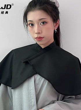发廊店美发造型专用染发焗油披肩围布美妆披肩化妆店客人专用定制