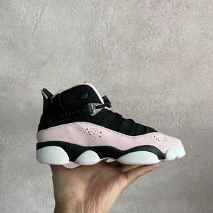 AIR JORDAN 6 AJ6六冠王黑粉樱花情人节高帮女子篮球鞋323399-006