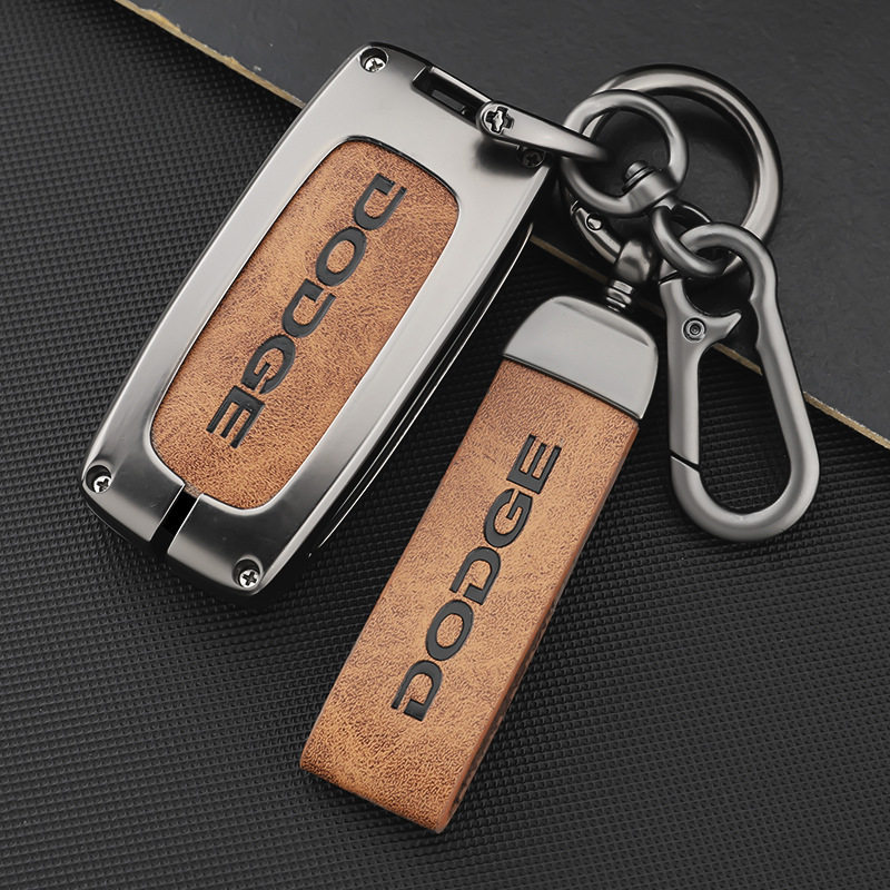 适用道奇汽车酷威钥匙套挑战者RMA公羊克莱斯勒300C菲亚特全包壳