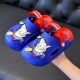 居家外穿宝宝两穿学步凉拖 男童防滑包头拖鞋 奥特曼儿童洞洞鞋 夏季