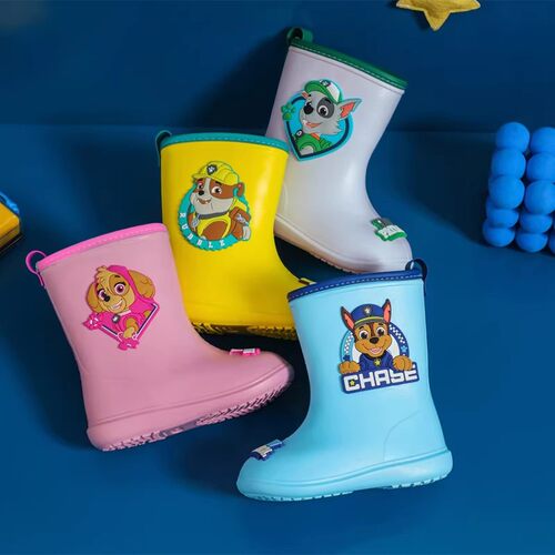 汪汪队儿童雨鞋防滑雨靴学生防水