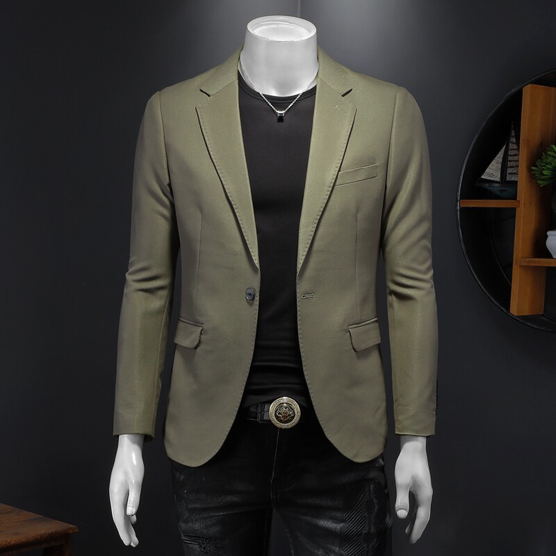 2026春款男士时尚修身西装电商D252-8639P155假模，男装西服套装，电商D252