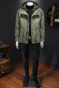 2025冬款男士羽绒服90白鸭绒D252-89066P420573【2件套】假模图片