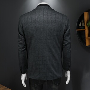 2025冬款男士西服羽绒90白鸭绒-D252-8211P255假模图片