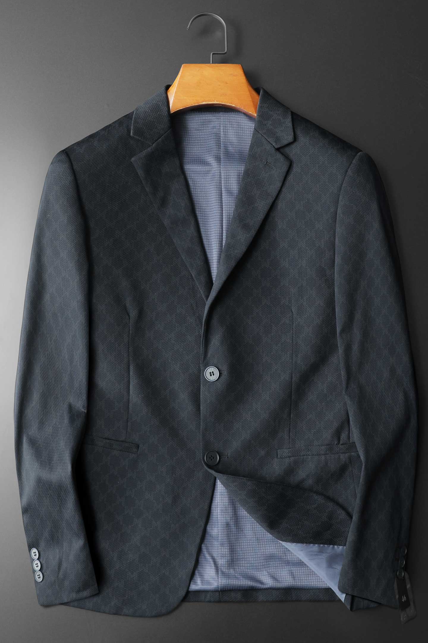 2026四季款男士修身西服-电商D252-2502-P165平铺,男装西服,电商D252