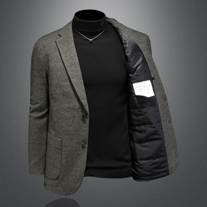 2025冬款男士西服羽绒90白鸭绒-D252-8210P240镂空图,男装西服,电商D252