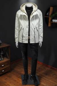 2025冬款男士羽绒服90白鸭绒D252-89066P420573【2件套】假模图片