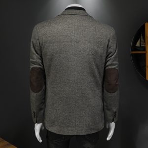 2025冬款男士西服羽绒90白鸭绒-D252-8210P240假模图片