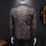 2025秋·款男士休闲时尚修身西装电商D2523317P150假模，男装西服套装，电商D252