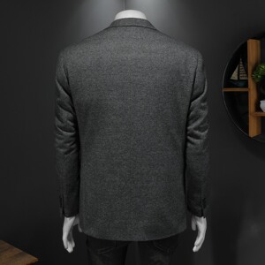 2025冬款男士西服羽绒90白鸭绒-D252-8213P255假模图片
