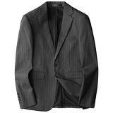 2026四季款条纹男士修身西服外套-电商D252-8309P160平铺，男装西服，电商D252
