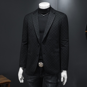 2025冬款男士西服羽绒90白鸭绒-D252-8209P255假模图片