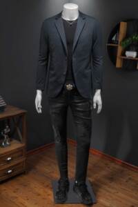 2026四季款男士修身西服-电商D252-2502-P165假模图片